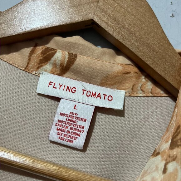 Flying Tomato Maxi Dress Size Large Tiered Floral Wedding Guest Garden Party L - Picture 4 of 5